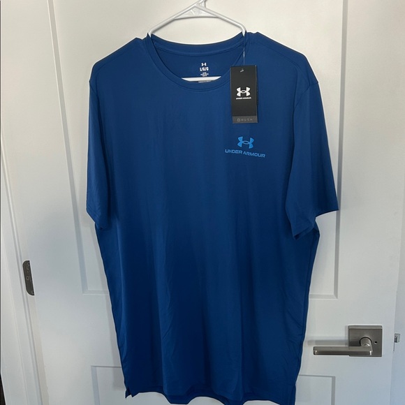 Under Armour Other - Under Armour Rush Men’s Royal Blue Short-Sleeve Performance Tee L